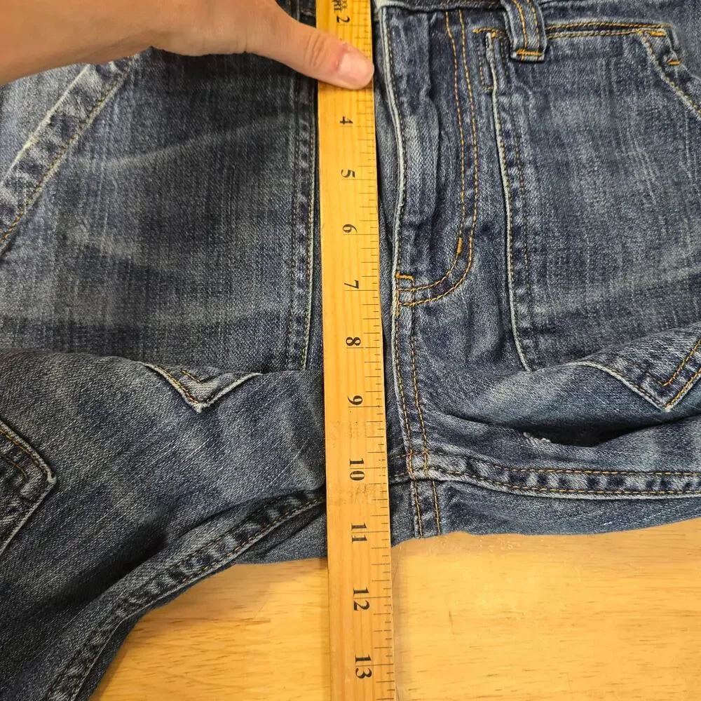 Anthropologie Pilcro Denim Medium Wash Jeans Size 4 Y2k Style